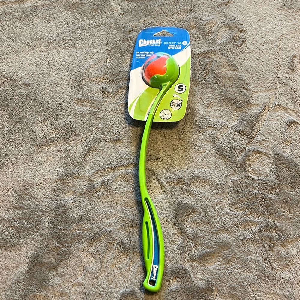 Small Chuckit! fetch toy for dogs